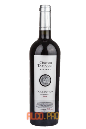 Chateau Tamagne Reserve Cabernet вино Шато Тамань Резерв Каберне 2010