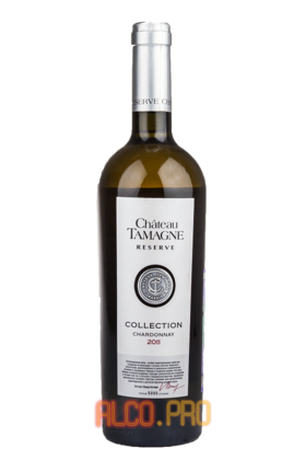 Chateau Tamagne Reserve Chardonnay вино Шато Тамань Резерв Шардоне 2011