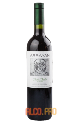 Arrayan Petit Verdot Mentrida Испанское вино Аррайян Пти Вердо Ментрида 