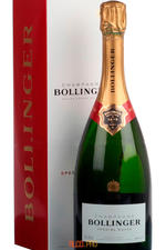 Bollinger Special Cuvee Brut gift box шампанское Болингер Спесиаль Кюве брют п/у
