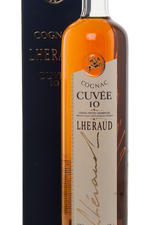 Lheraud Cognac Cuvee 10 коньяк Леро Коньяк Кюве 10