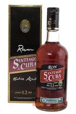 Santiago de Cuba Extra Anejo 12 years Ром Сантьяго де Куба Экстра Аньехо 12 лет