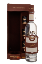 Beluga Allure Водка Белуга Аллюр в п/у кожа + 3 рюмки