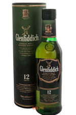 Glenfiddich 12 years old 0.375 l виски Гленфиддик 12 лет 0.375 л