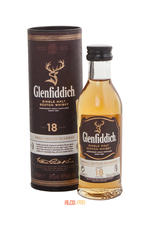 Glenfiddich 18 years виски Гленфиддик 18 лет 0.05 л