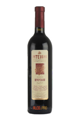 Грузинское вино Мтевани Мукузани Mtevani Mukuzani