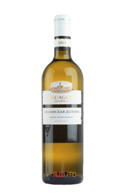 грузинское вино Бадагони Алазанская Долина Белое Badagoni Alazani Valley White
