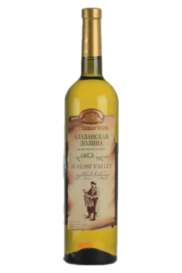 Kvareli Cellar Alazani Valley White грузинское вино Кварельский погреб Алазанская Долина белое