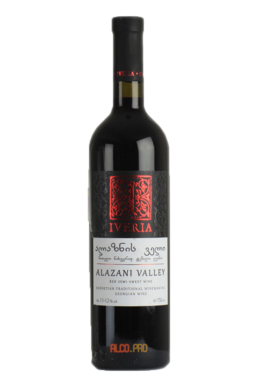 Iveria Alazani Valley Red грузинское вино Иверия Алазанская Долина Красное Iveria Alazani Valley Red грузинское вино Иверия Алазанская Долина Красное