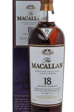 Macallan sherry oak 18 years виски Макаллан шери оук 18 лет