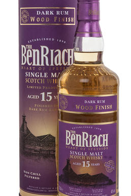 Benriach Dark Rum 15 years виски Бенриах Дарк Ром 15 лет Benriach Dark Rum 15 years виски Бенриах Дарк Ром 15 лет