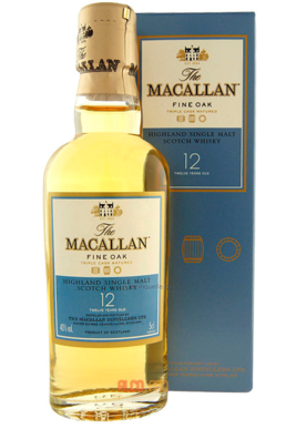 Macallan fine oak 12 years виски Макаллан файн оук 12 лет 0.05 л