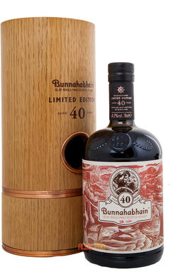 Bunnahabhain Aged 40 years Limited Edition 0,7l Виски Буннахавэн Эйджид 40 Еарс Лимитед Эдишн 0,7л в дереве