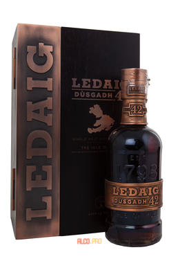 Ledaig Dusgadh Aged 42 Years Виски Ледчиг Дусгад Эйджид 42 Еарс 0,7л в д/у