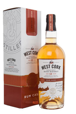 West Cork 12 years Rum Cask Виски Вест Корк 12 лет Ром Каск