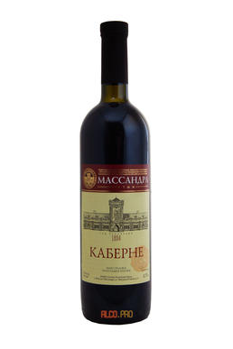 Massandra Cabernet вино Массандра Каберне красное полусладкое