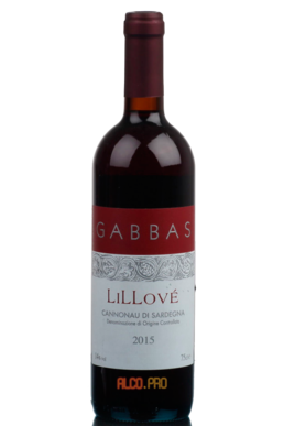 Cannonau Di Sardegna Lillove Gabbas Итальянское вино Каннонау Ди Сарденья Лиллове Габбас 