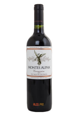 Montes Alpha Carmenere Чилийское вино Монтес Альфа Карменер 