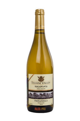 Teliani Valley Tsinandali грузинское вино Телиани Вели Цинандали
