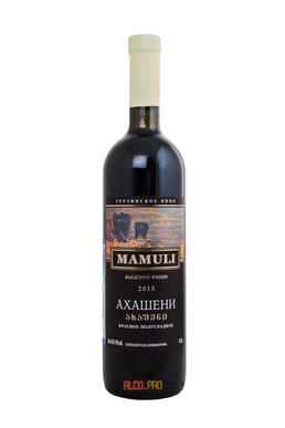 Mamuli Akhasheni грузинское вино Мамули Ахашени