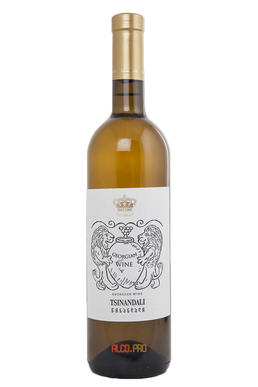 грузинское вино Царское Цинандали Tsarskoe Tsinandali