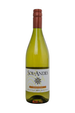 Sol de Andes Chardonnay Чилийское вино Сол де Андес Шардонне