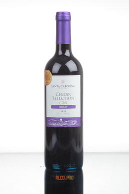 Santa Carolina Cellar Selection Merlot Вино Санта Каролина Селлар Селекшн Мерло 