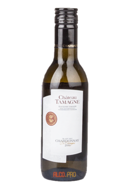 Chateau Tamagne Chardonnay de Tamani вино Шато Тамань Шардоне Тамани 0.187 л