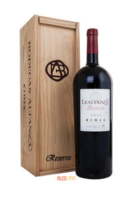 Lealtanza Reserva Rioja DOC Испанское вино Леальтанса Резерва DOC Риоха Lealtanza Reserva Rioja DOC Испанское вино Леальтанса Резерва DOC Риоха