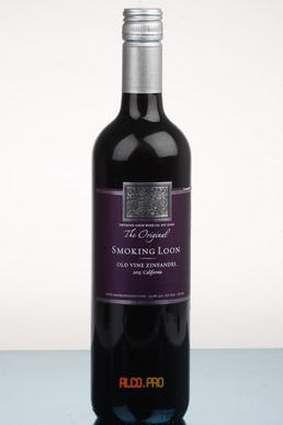 Smoking Loon Original Old Vine Zinfandel 2015 Американское вино Ориджинал Смоукинг Лун Олд Вайн Зинфандель 2015